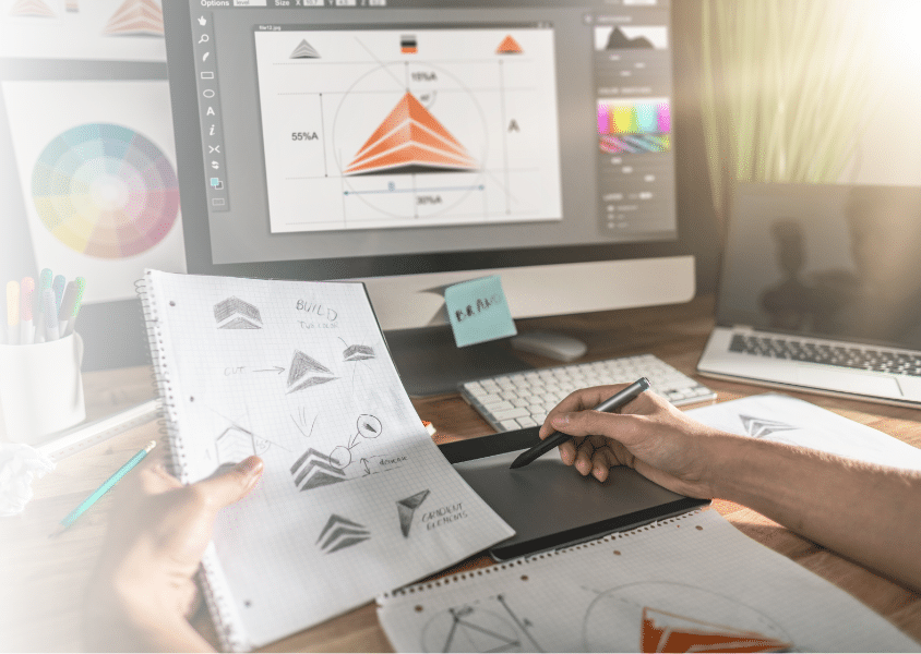 Graphic Designer using Computer | Branding | OMNI Premier Marketing
