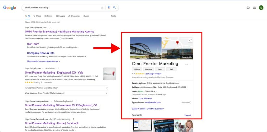 Claiming Your Dental Practices Google Business Profile Guide Step 1